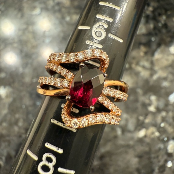 LeVian 14k gold ring - Picture 2 of 6